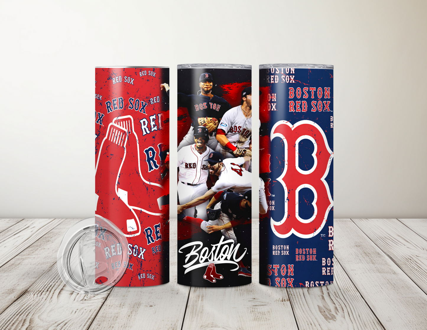 Red Sox Baseball 20oz Tumbler