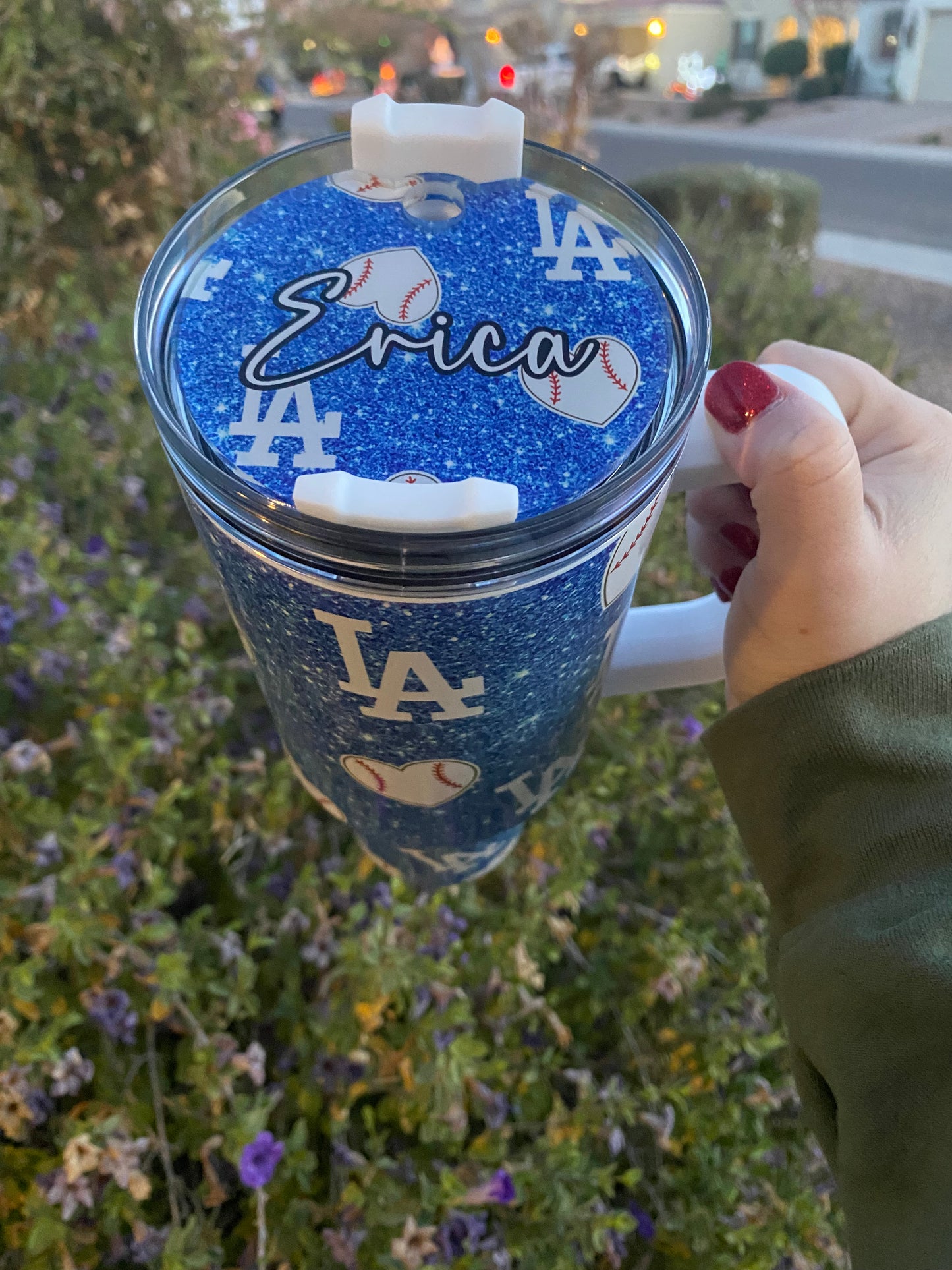 LA Dodgers 40oz Tumbler with Handle