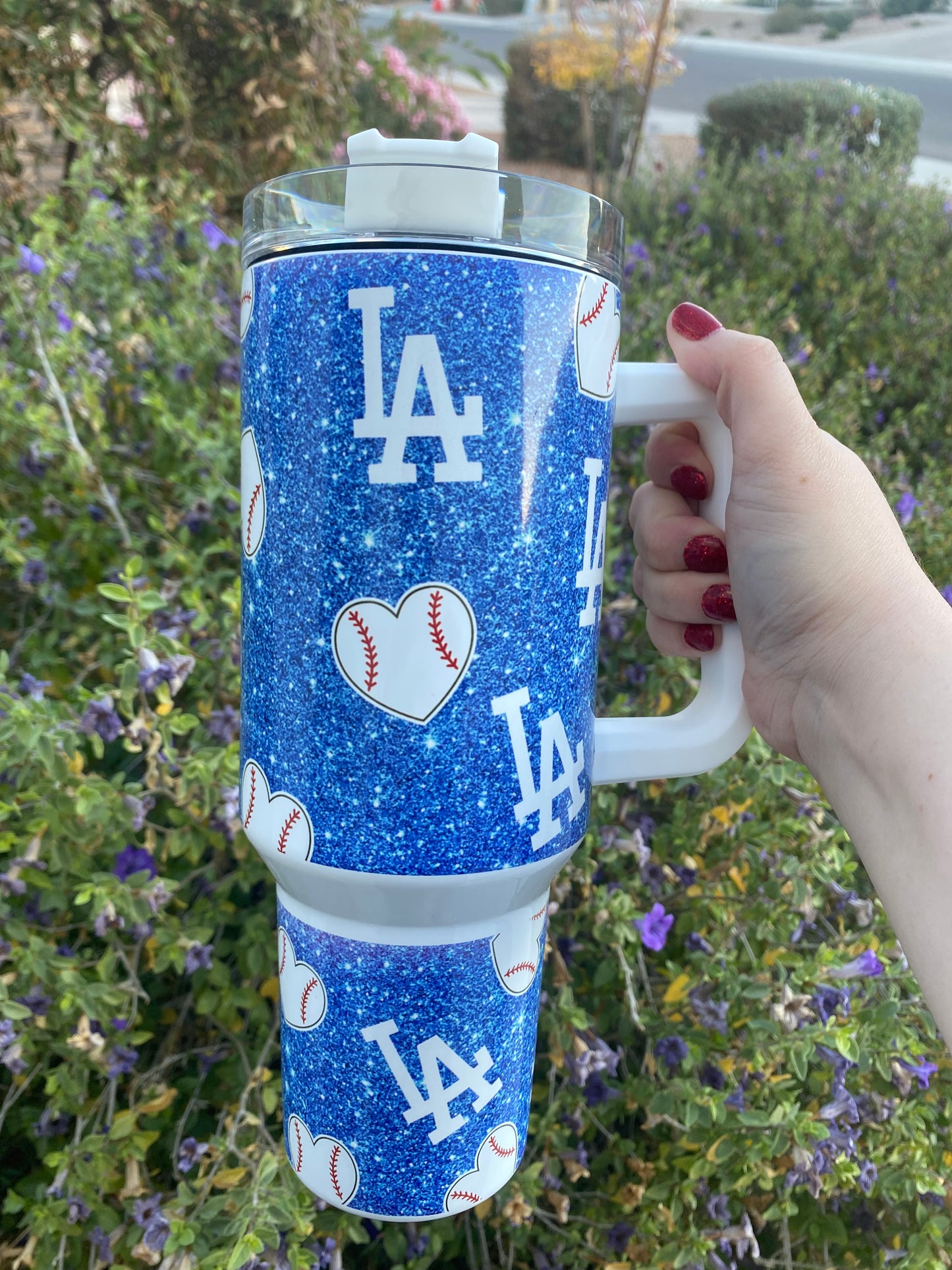 LA Dodgers 40oz Tumbler with Handle