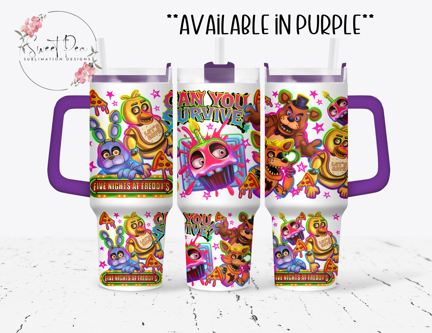 FNAF 40oz Tumbler
