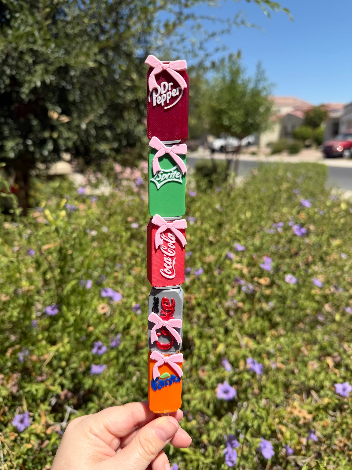 Coquette Soda Straw Toppers