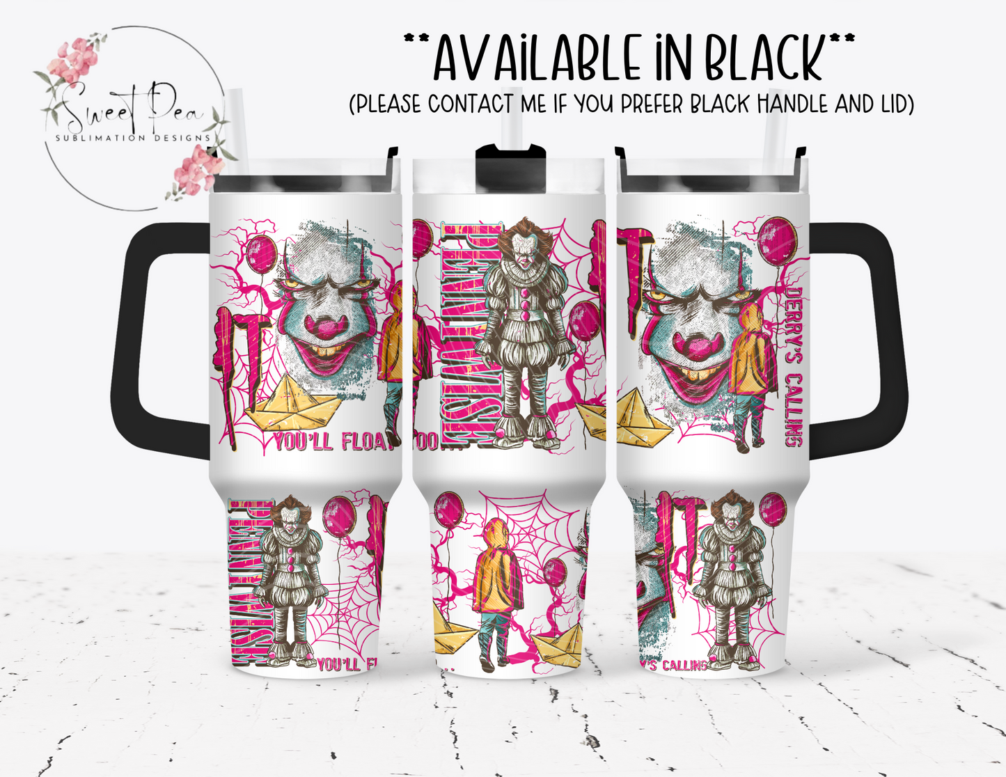 IT Pennywise 40oz Tumbler