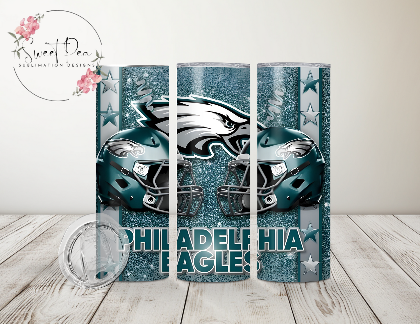 PHILADELPHIA EAGLES Football 20 oz Tumbler