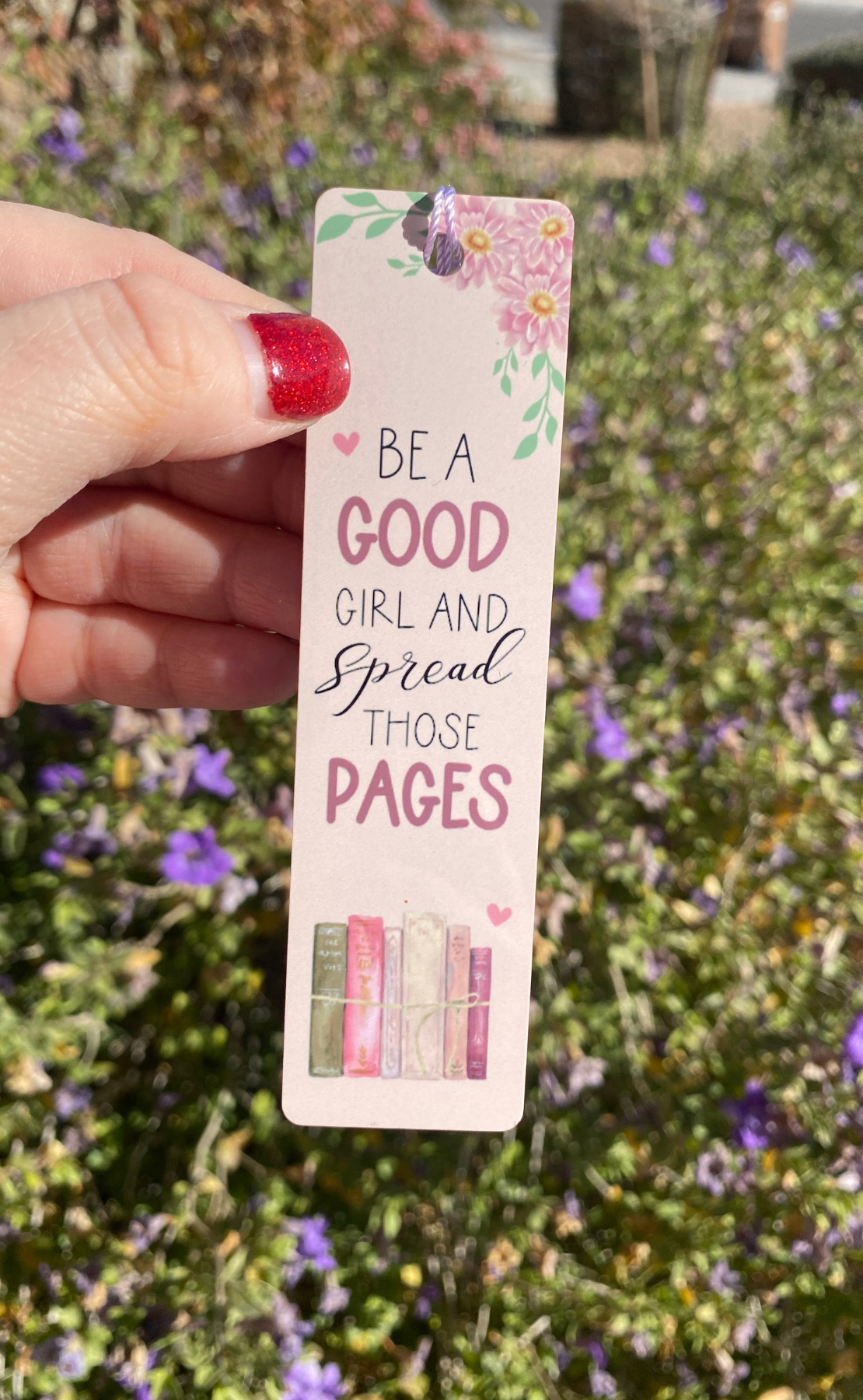 Be a Good Girl and Spread Those Pages - Smut Bookmark