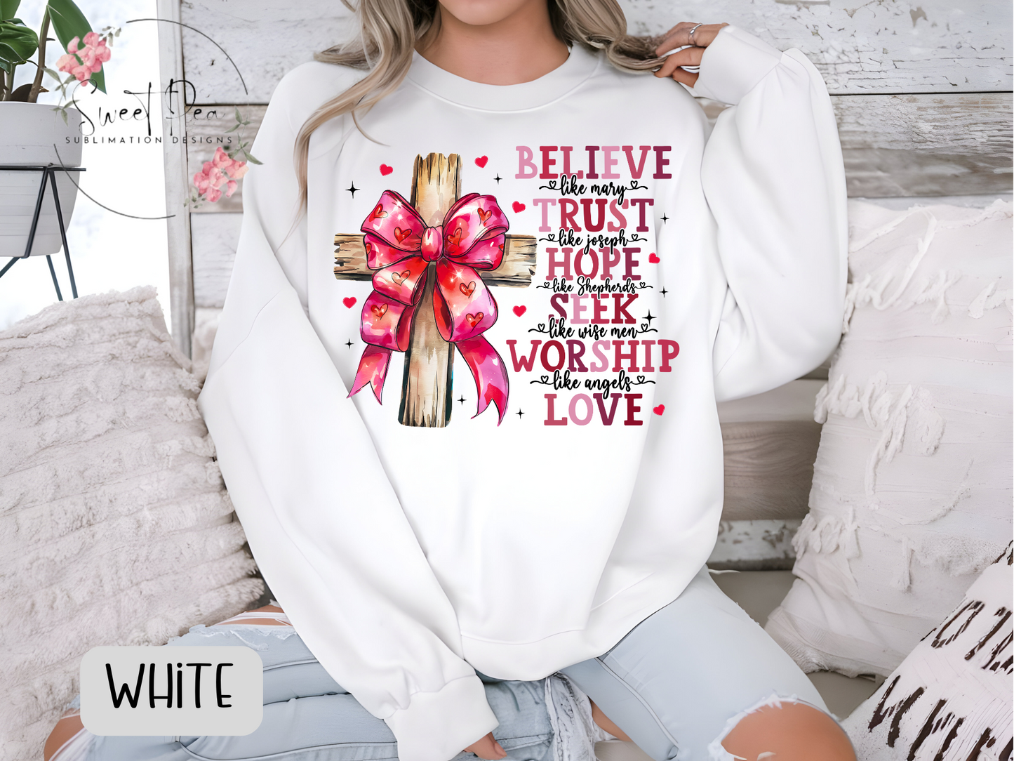 Christian Valentine's Day T-shirt or Sweatshirt