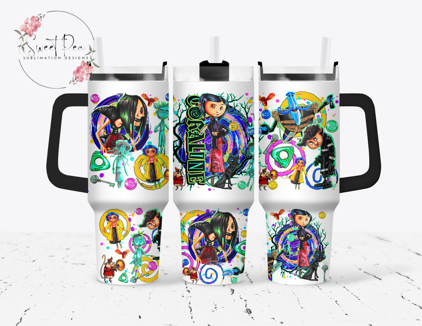 "Cora" 40oz Tumbler