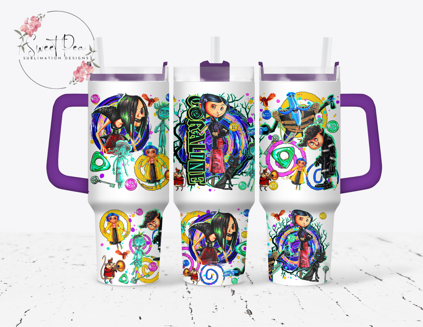 "Cora" 40oz Tumbler