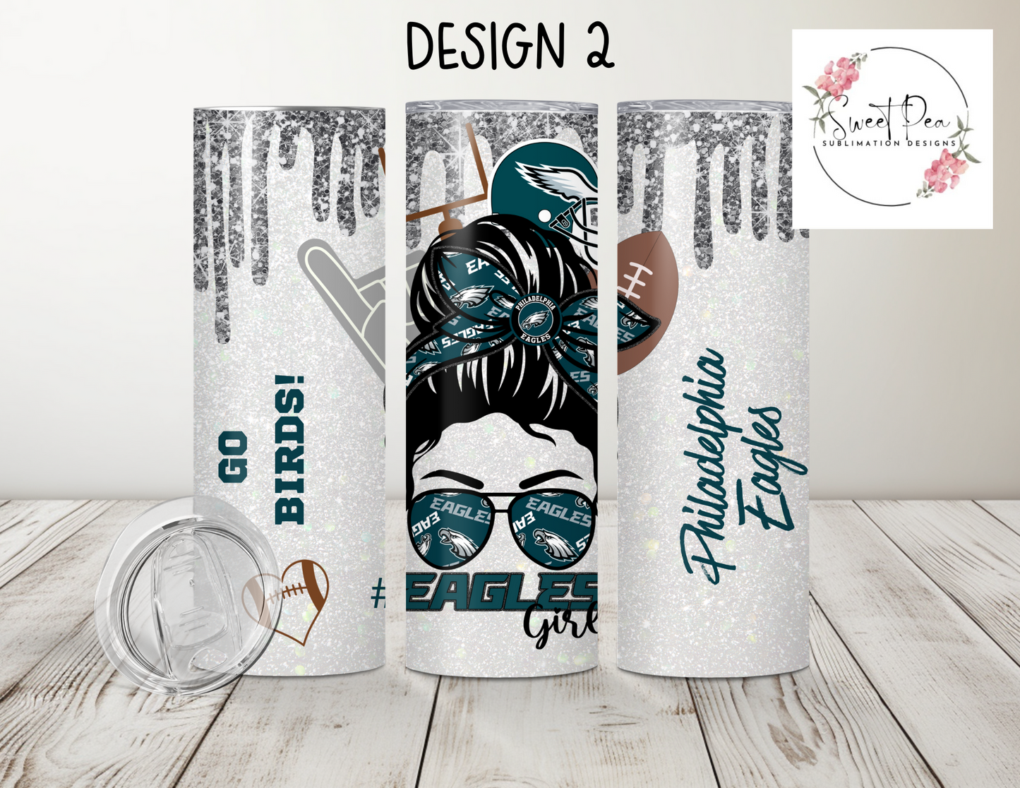 Eagles Girl - Philadelphia Eagles 20 oz Tumbler