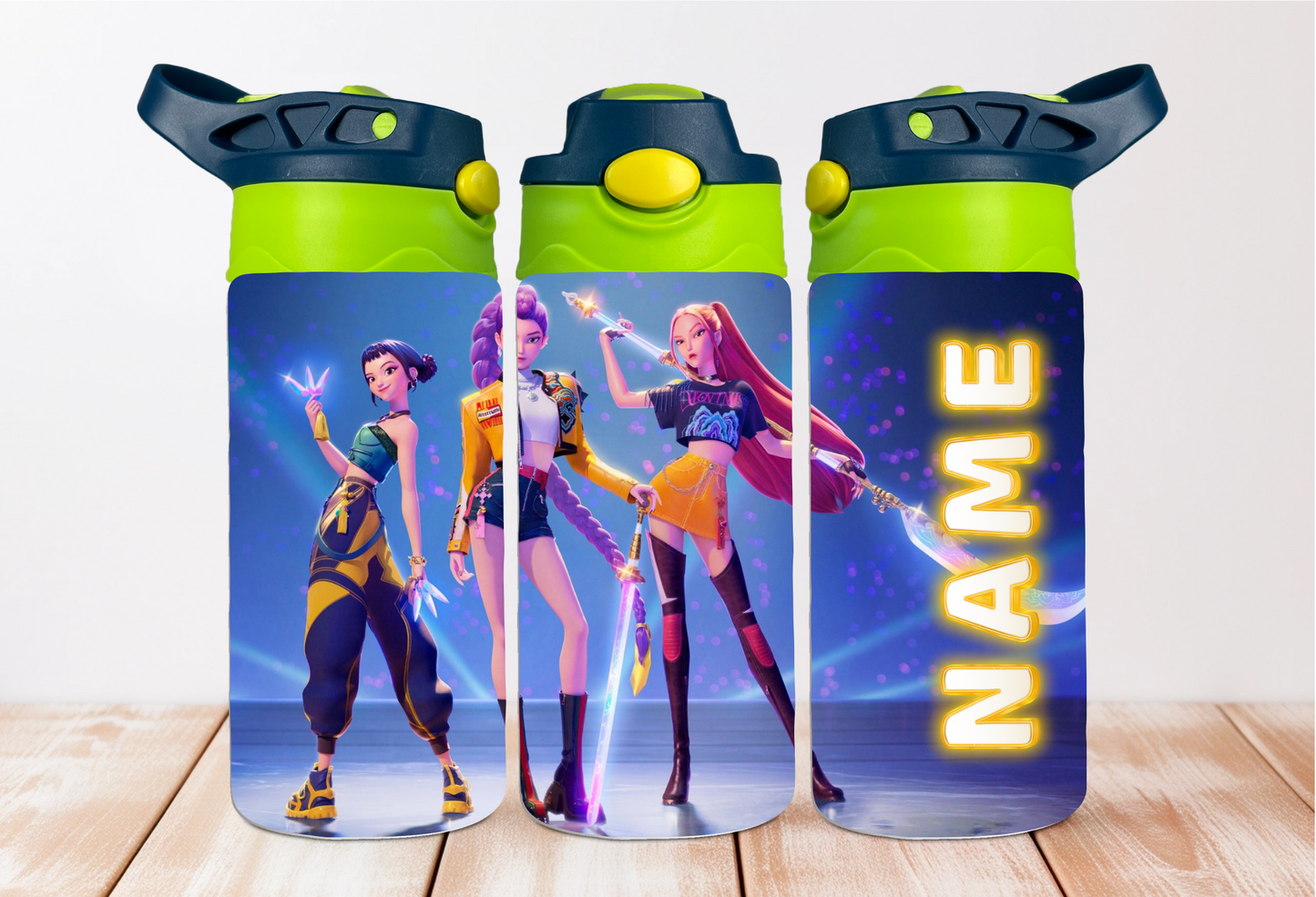 K-Pop Demon Hunters 12 oz Kids Flip Top Tumbler