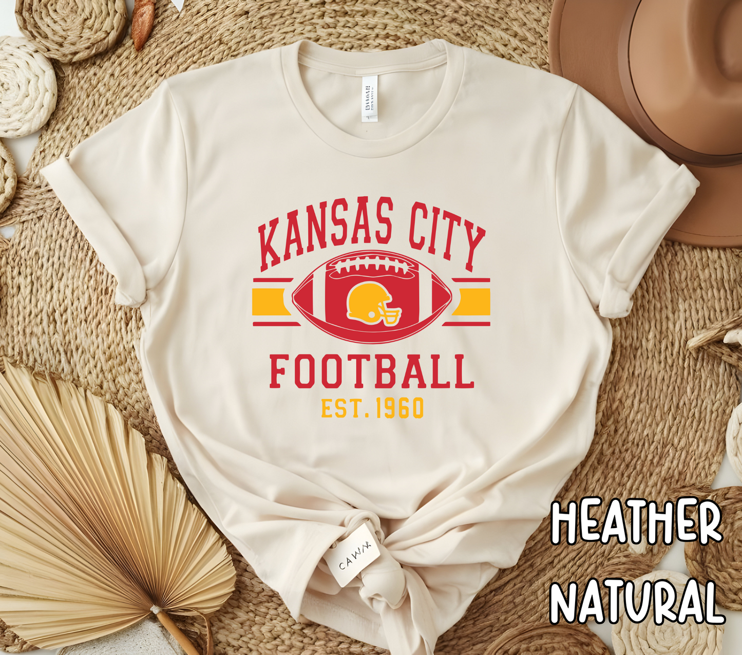Kansas City Football T-Shirt or Sweatshirt