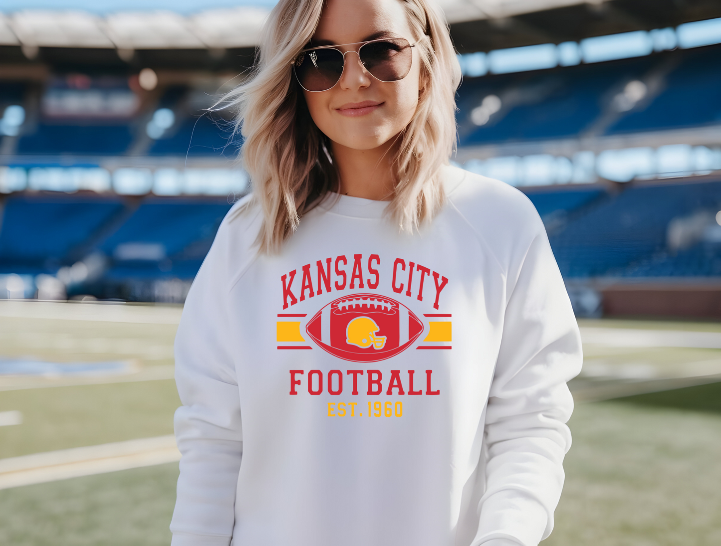 Kansas City Football T-Shirt or Sweatshirt