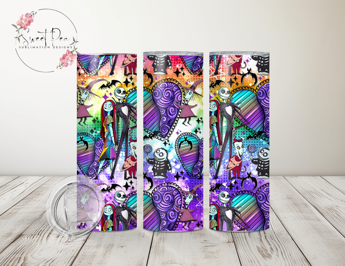 The Nightmare Before Christmas "Seamless" 20 oz Tumbler