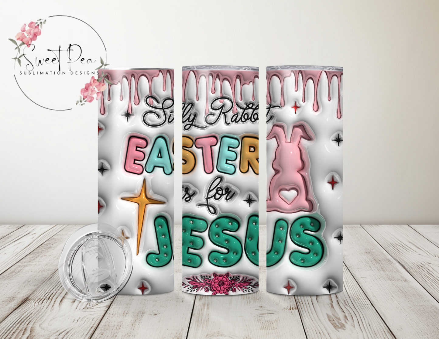 Silly Rabbit, Easter is for Jesus 20 oz Tumbler