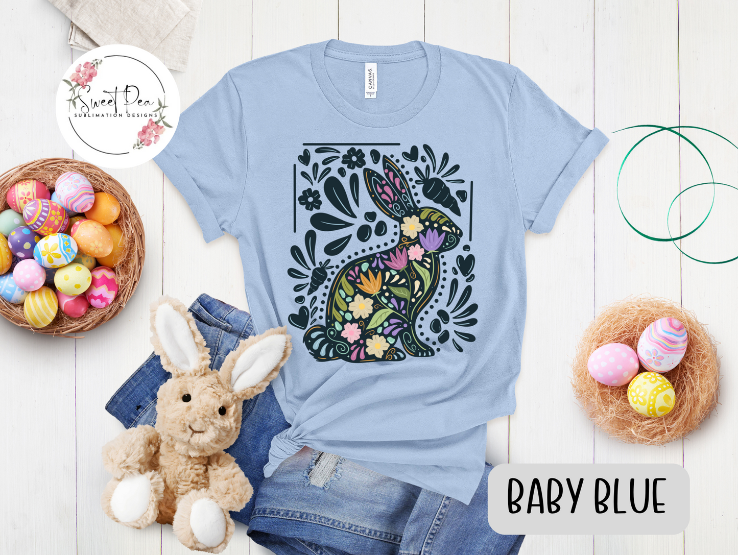 Talavera Easter Bunny T-Shirt