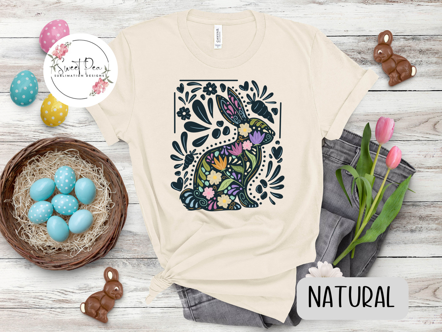 Talavera Easter Bunny T-Shirt