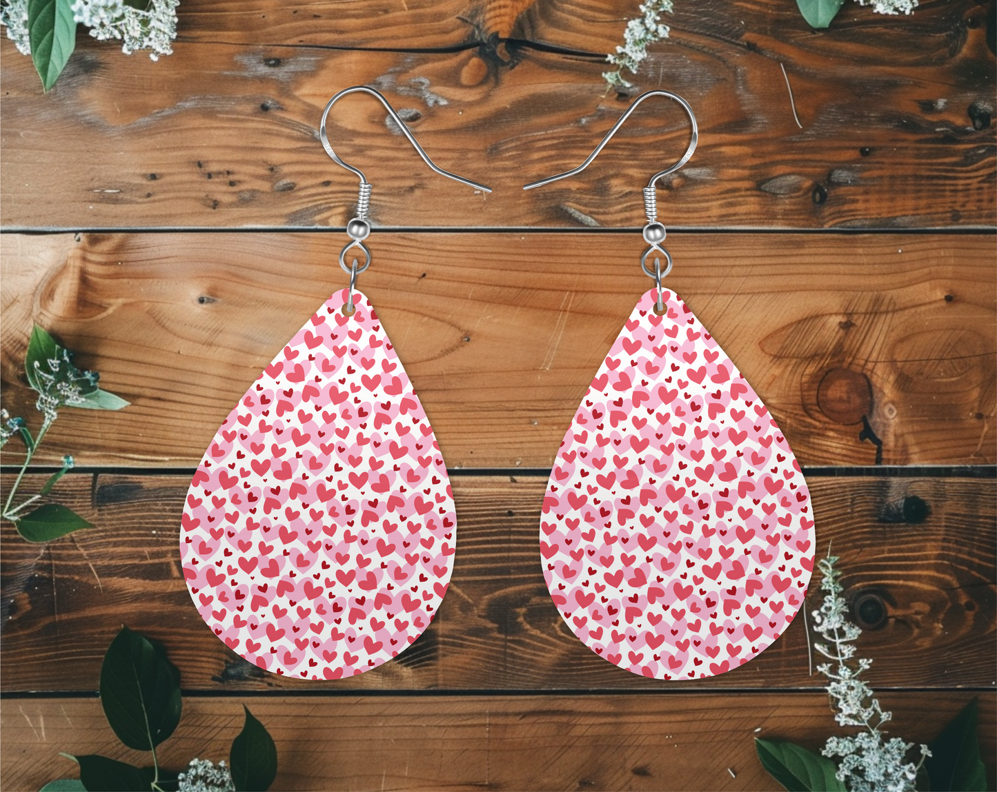 Valentines Hearts Earrings