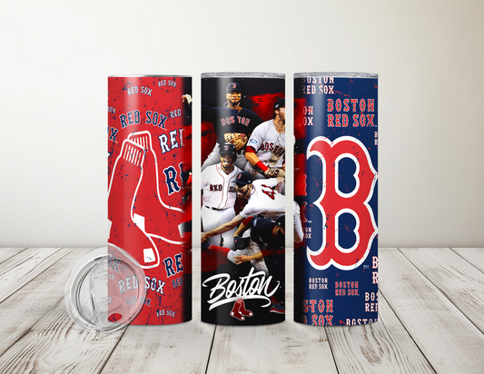 Red Sox Baseball 20oz Tumbler