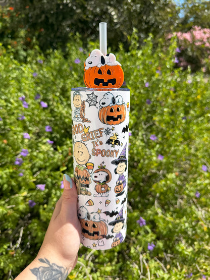 Charlie Br*wn Good Grief 20oz Tumbler