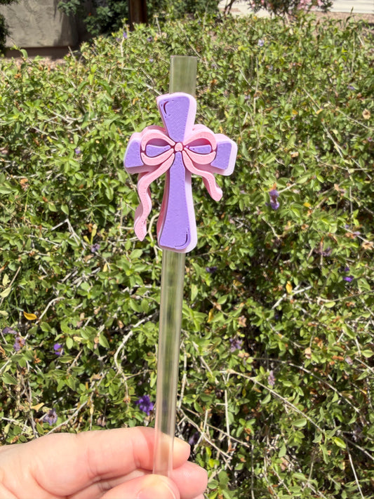 Cross Bow Straw Topper