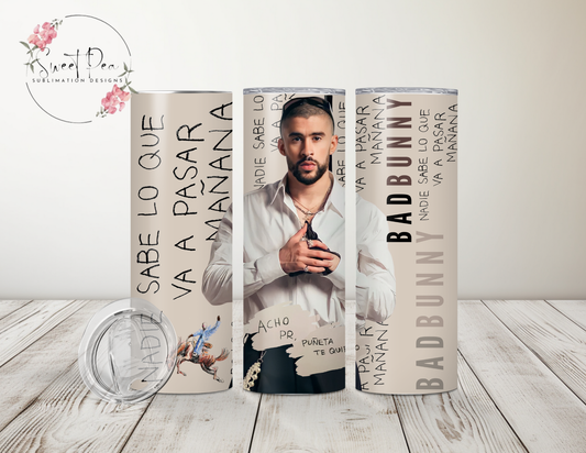 Bad Bunny 20oz Tumbler