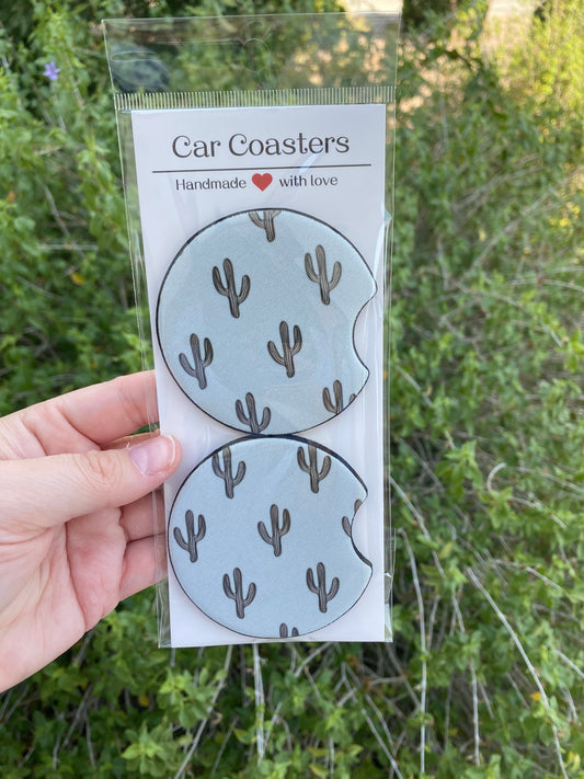 Cactus Car Coasters