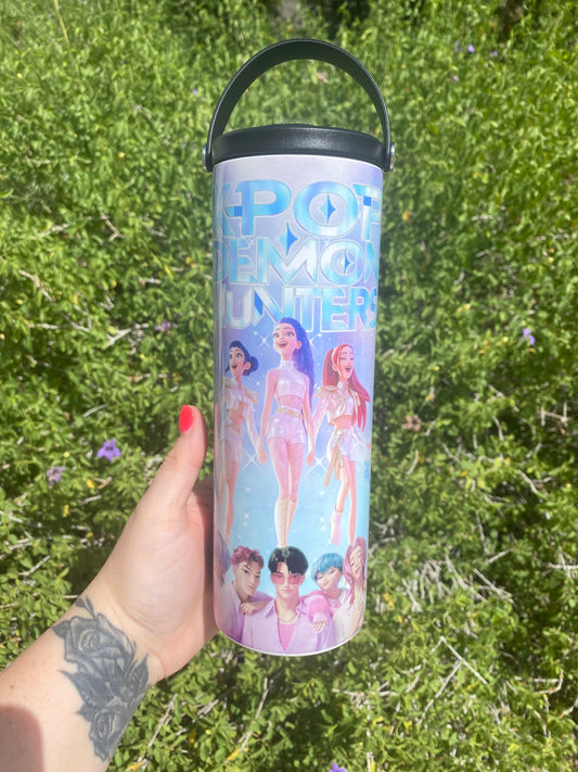 Huntrix K-Pop Demon Hunters 20oz Flip Top Tumbler