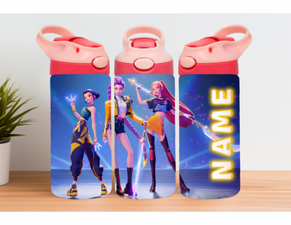 K-Pop Demon Hunters Kids Flip Top Tumbler