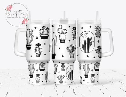 Cactus 40oz Tumbler