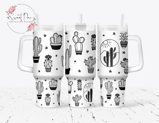 Cactus 40oz Tumbler
