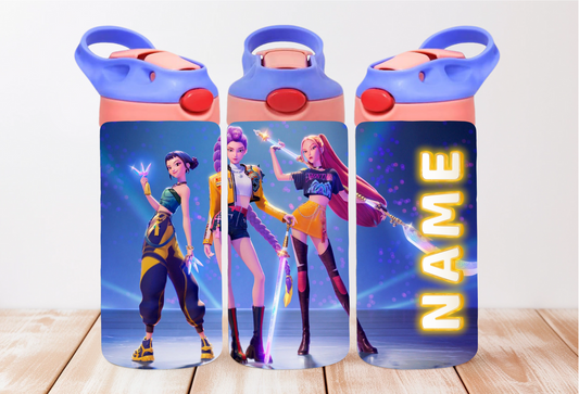 K-Pop Demon Hunters Kids Flip Top Tumbler