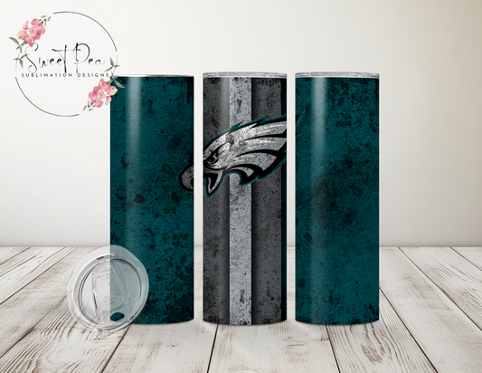 Philadelphia Eagles Football 20 oz Tumbler