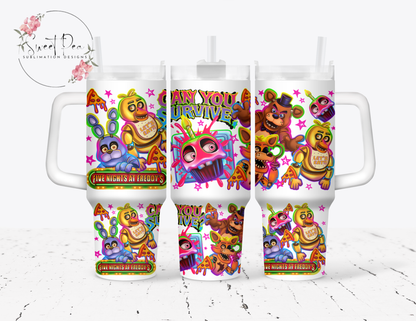 FNAF 40oz Tumbler