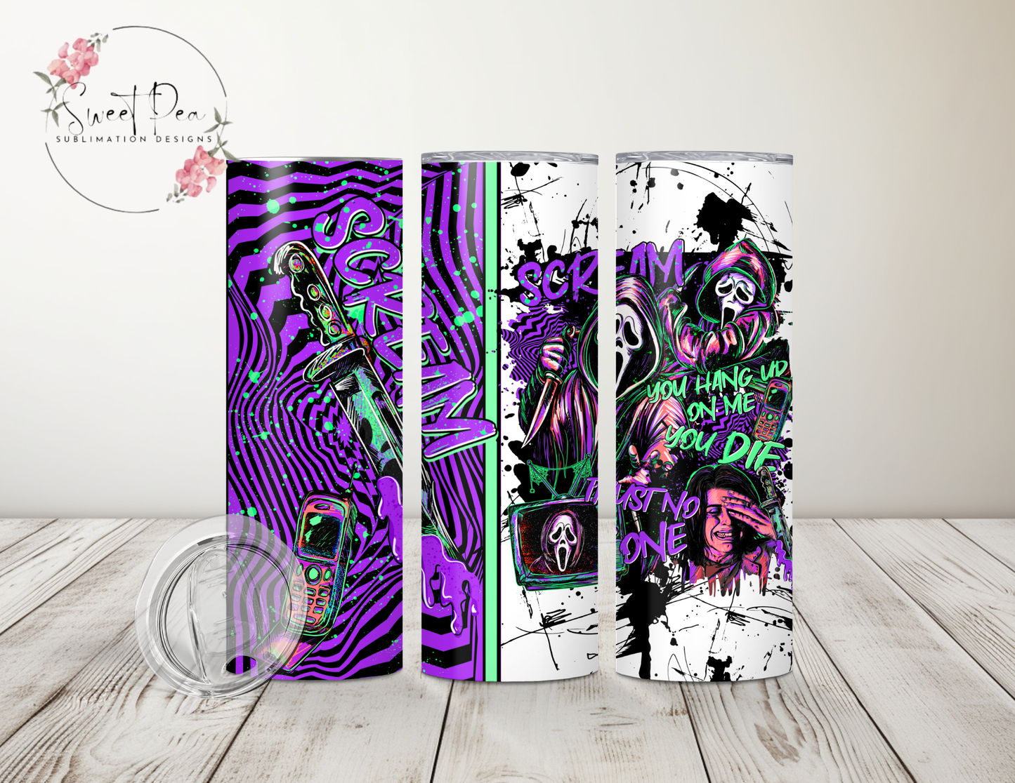 Ghostface PURPLE 20oz Tumbler