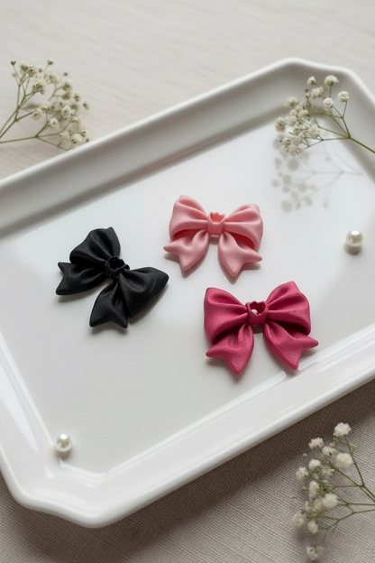 Bow Straw Lid Toppers