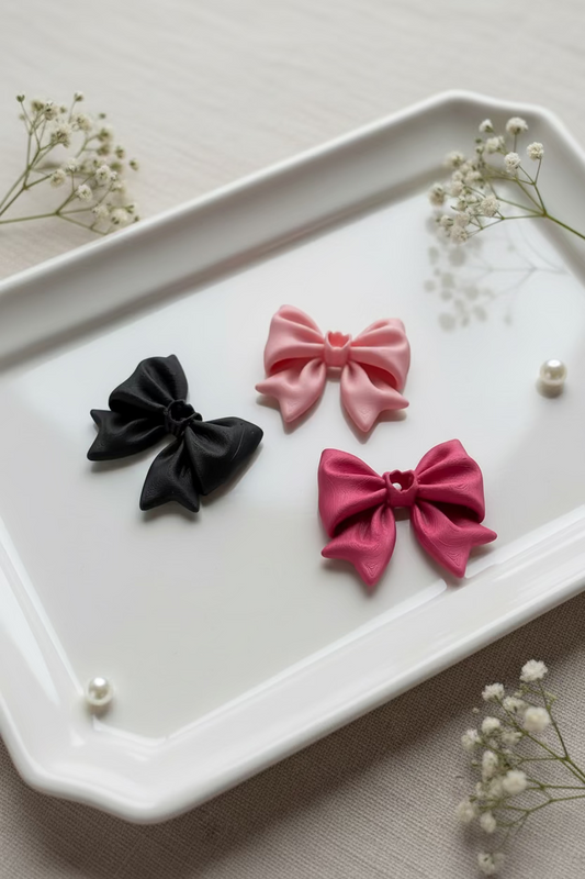 Bow Straw Lid Toppers