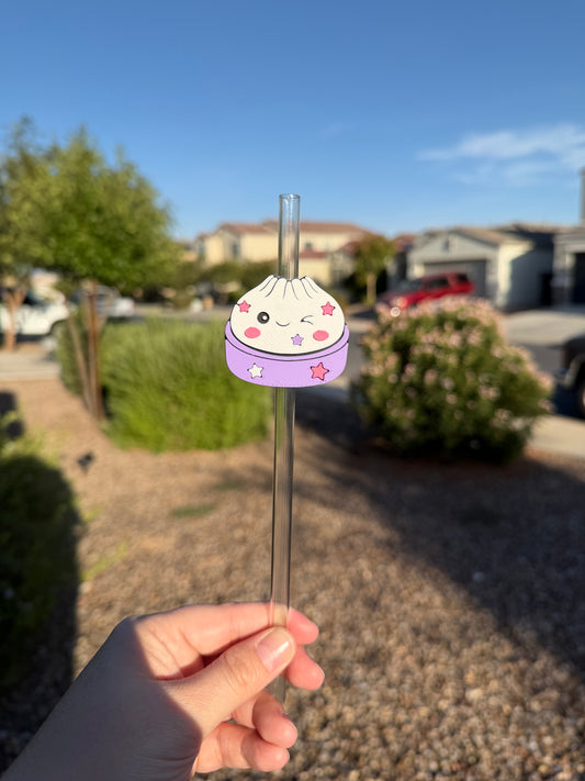 Dumpling Straw Topper