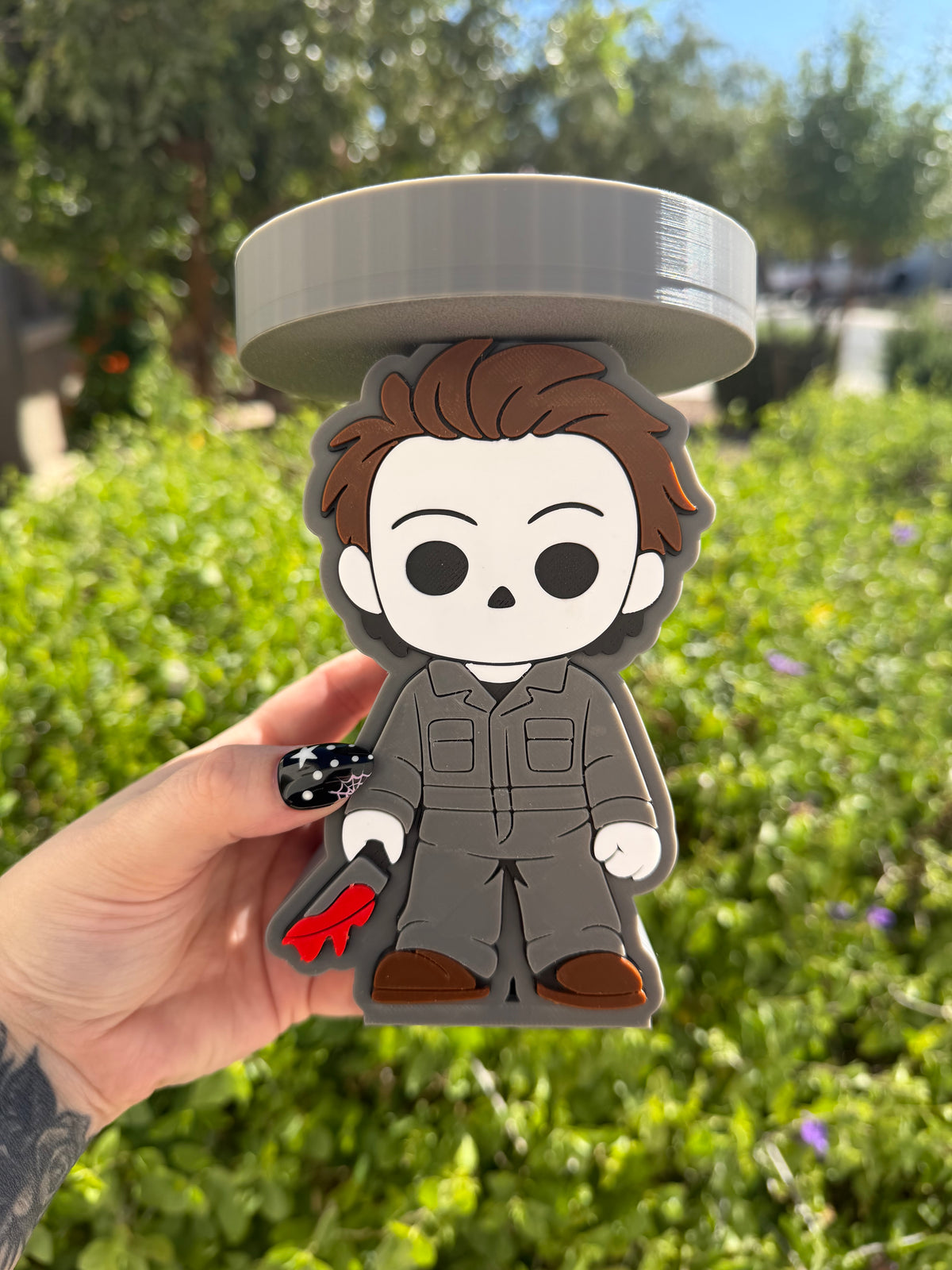 Michael Myers Candle Holder