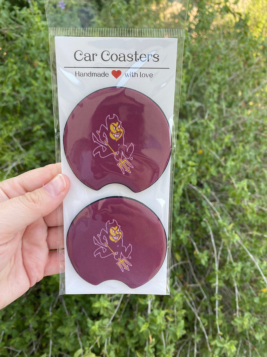 ASU Arizona Car Coasters