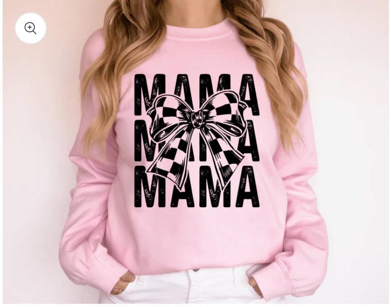 Mama Bow T-shirt or Sweatshirt