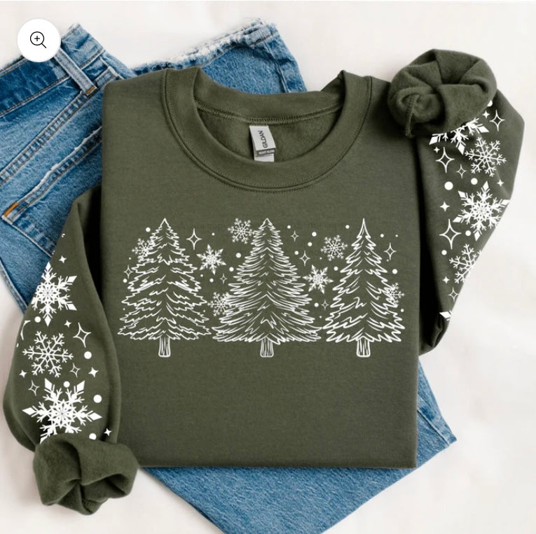 Christmas Trees Sweatshirt