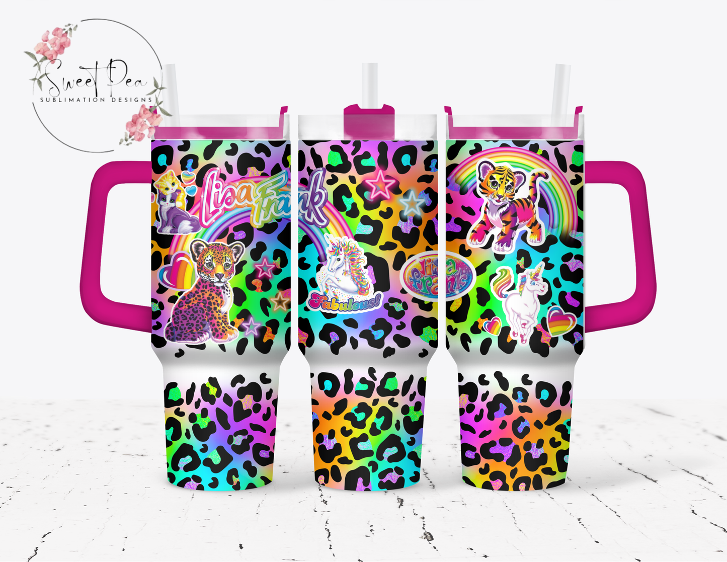 Lisa Fr*nk 40oz Tumbler
