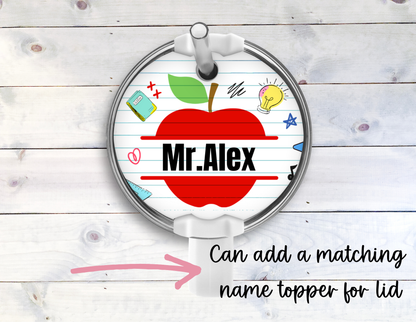 Personalized Teacher 40oz Tumbler