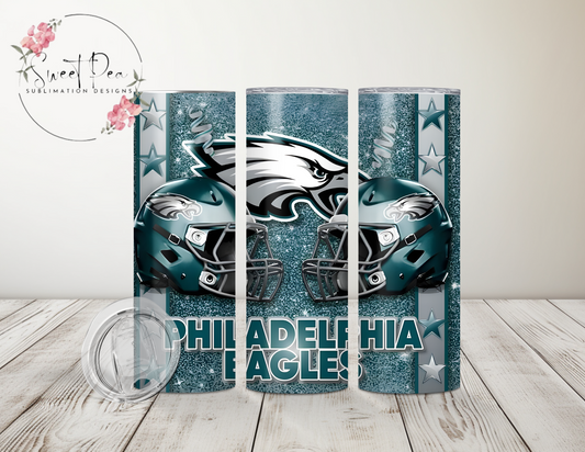 PHILADELPHIA EAGLES Football 20 oz Tumbler