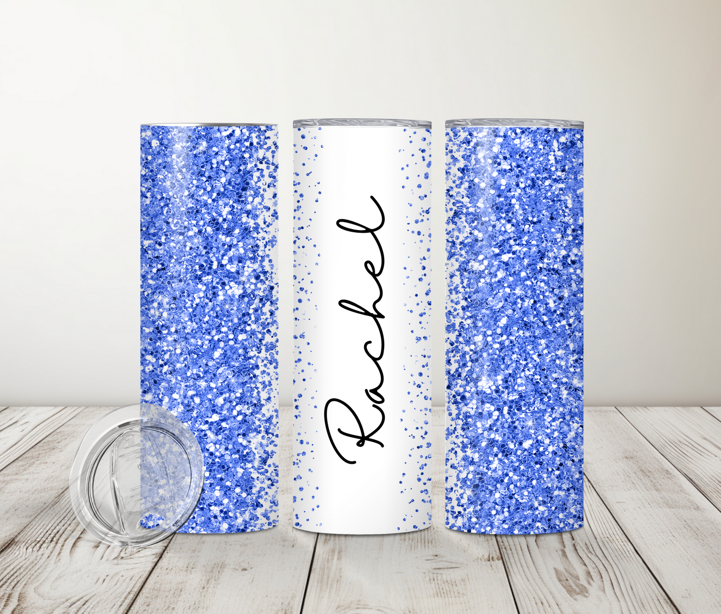 Personalized Glitter 20 oz Tumbler (5 Glitter Options)