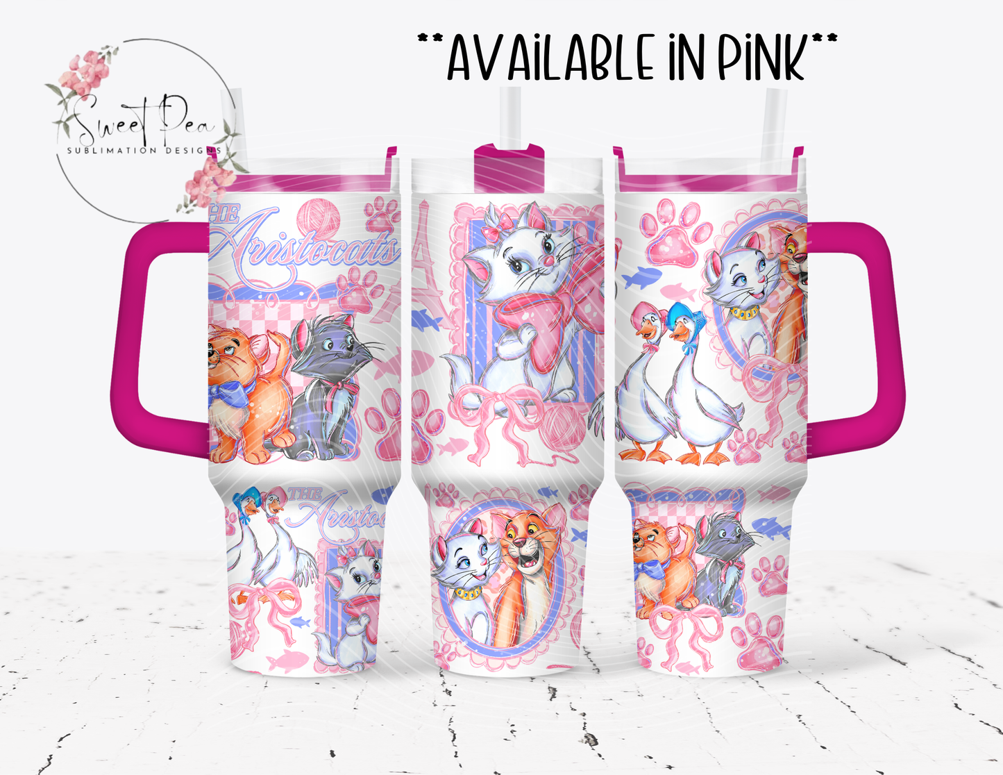 The Aristocats 40oz Tumbler