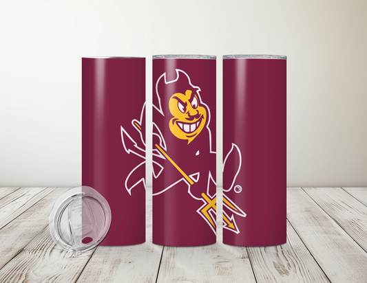 ASU Fork Em' 20 oz Tumbler