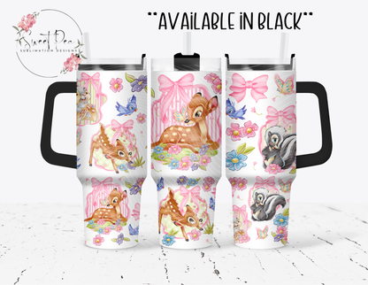 Bambi Coquette 40oz Tumbler