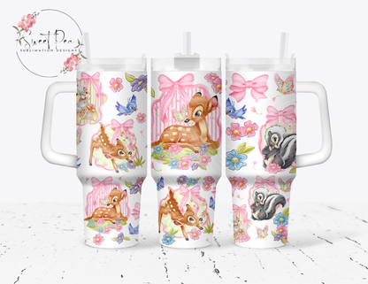 Bambi Coquette 40oz Tumbler