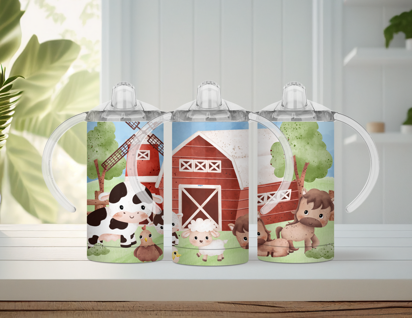 Barn Animals Kids/Sippy Cup