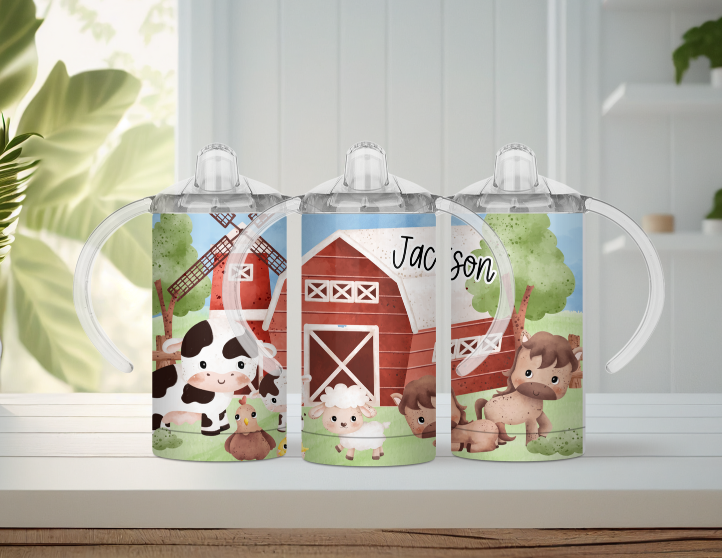 Barn Animals Kids/Sippy Cup